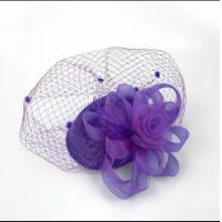 ราคา หมวกผู้ดีอังกฤษ แต่งตาข่าย ขนนก หมวกแฟชั่นหญิง (19895725067)