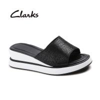 ราคา Clarks รองเท้าลำลองผู้หญิง SHEER55 SLING รองเท้าแตะส้นหนาสำหรับผู้หญิง 26151414 (16754457902)