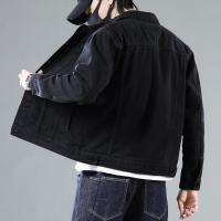 ราคา VUUG เสื้อแจ็กเก็ตยีนส์สำหรับผู้ชายเสื้อแจ็กเก็ตทำงานสีน้ำตาลพิมพ์ลายหล่ออินเทรนด์ทรงหลวมเสื้อผ้าอเนกประสงค์สำหรับฤดูใบไม้ผลิ (13039962278)