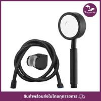 ราคา ฝักบัว ฝักบัวอาบน้ำ ฝักบัวแรงดันน้ำแรง ฝักบัวสปา สแตนเลสแท้ สีดำ หน้าสแตนเลส MA F 203SBK (10530123536)