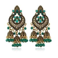 ราคา สไตล์ใหม่ RetroบอลลีวูดอินเดียKundan Jhumka Jhumkiต่างหูรูปหยดน้ำยิปซีเครื่องประดับแฟชั่น (5997556782)
