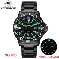 ราคา Addies นาฬิกาทหารผู้ชายนาฬิกาลำลองกีฬากลางแจ้งเรืองแสงนาฬิกาควอตซ์อเนกประสงค์นาโต้กันน้ำไนลอน (20051256279)