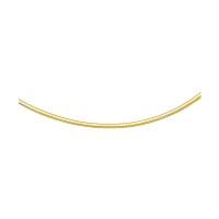 ราคา สร้อยคอทองคำแท้ 14k รูปทรง Classic Omega 14k Yellow Gold Chain in a Classic Omega 3 mm พรีออเดอร์ pre order ทัก chat ก่อนสั่ง (9910404239)
