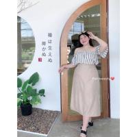 ราคา กระโปรงสาวอวบ ผ้าลูกฟูกเนื้อดี ทรงสวย ซิปข้าง ดึงยางหลัง มี3สี ละมุนสุดๆ แมทช์ง่าย ไม่ตกเทรน (20512950559)