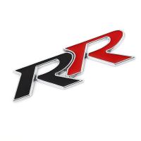 ราคา Hot 3D Metal RR Logo Car Stickers Emblem Trunk Badge Decals for Honda RR Civic Mugen Accord Crv City Hrv (20858497604)