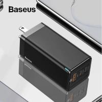 ราคา ส่งไว Baseus หัวชาร์จ 65W GaN3 Pro chargers QC 3 0 PD 3 0 หัวชาร์จมือถือ หัวชาร์จโน๊ตบุ๊ค Gallium Nitride (11365916569)