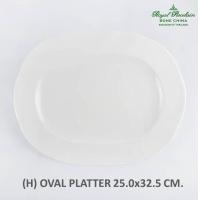 ราคา จานตื้น จานก้นลึก รุ่นวินเซอร์ WINDSOR ลวดลายสีขาว เนื้อโบนไชน่า Bone China เซรามิคเกรดพรีเมี่ยม (8970476424)