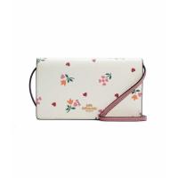 ราคา Coach outlet ของเเท้ กระเป๋าสะพายข้าง COACH ANNA FOLDOVER CROSSBODY CLUTCH (19775657824)