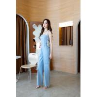 ราคา Dewishes Luxchu Tube Jumpsuit จั้มสูทเกาะอกขายาว (19014611736)