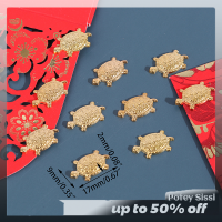 ราคา Potey 10ชิ้น FengShui เต่าเงินสีทองเต่านำโชคญี่ปุ่นสำหรับโชคลาภทรัพย์สมบัติมั่งคั่ง (20238260653)