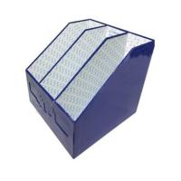 ราคา กล่องใส่แฟ้มปากตัด 3 ช่อง กระดาษแข็งอย่างดีหุ้มด้วยกระดาษอาร์ตลายผ้า (11629321762)