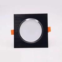 ราคา Square LED downlight DC12V AC220V spotlight ceiling lamp 3W 5W 7W 9W 12W 4000K black recessed downlight LED panel light by Hs2023 (19535675261)