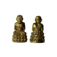 ราคา รูปหล่อหลวงปู่ทวดเนื้อโลหะทองเหลืองลงรักปิดทอง (12487889946)