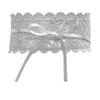 ราคา Broadfashionแฟชั่นลูกไม้กว้างTie Upผู้หญิงเดรสทรงรัดเอวPartyเข็มขัดรัดเอวSash Decor (4454912387)