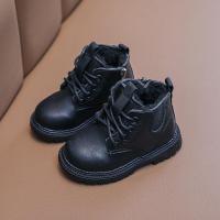 ราคา รองเท้าหนังมาร์ตินสั้นสำหรับเด็กผู้ชายรองเท้าหนังสำหรับฤดูใบไม้ร่วงและฤดูหนาวรองเท้าเด็กวัยหัดเดินแบบแฟชั่นเด็กเล็กเด็กผู้หญิงผูกเชือกรองเท้ากันหนาว (21216924494)