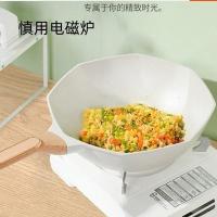 ราคา หม้อแปดเหลี่ยมที่นิยมในโลกออนไลน์หม้อหุงข้าวทำจากเหล็กไม่ติดหม้อสำหรับใช้ในบ้านกระทะสำหรับผัดกระทะก้นแบนก้นแบนสำหรับแก๊ส LPG กระทะสำหรับผัดผัก (18056972311)