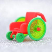 ราคา ? ? ? ? ? ? ? ? ? Wheelchair Red ACCESSORIES LEGO Minifigures Authentic เลโก้แท้ (19299592670)
