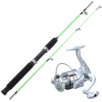 ราคา Sougayilang ชุดคันเบ็ดและรอกตกปลา 2 ส่วน 1 2 ม คันเบ็ดปั่นและอัตราส่วนเกียร์ 5 2 1 6BB รอกตกปลาตกปลาชุดเต็มสำหรับรอกตกปลาน้ำจืดและน้ำเค็ม (20673041694)