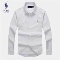 ราคา Stock High Original Ralph LaurensชายแขนยาวOxford Solidเสื้อเชิ้ตลำลองPoloเย็บปักถักร้อยRegular Fit Turn Down Collarธุรกิจเสื้อทำงาน (14912002755)