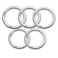 ราคา DSFDF โซ่สุนัข กระเป๋าหนัง เปิดได้ กระเป๋าถือ กลม หัวเข็มขัด Snap Clasp ประตูสปริง ตะขอเกี่ยว หัวเข็มขัดโอริง (20990637440)