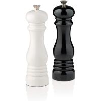 ราคา Le Creuset Salt and Pepper Mill Set 8 x 2 1 2 each Black White (10903455551)