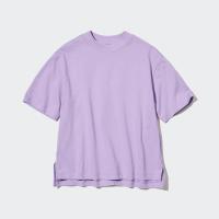 ราคา UNIQLO เสื้อยืด AIRism คอตตอน แขนสั้น ทรงหลวม (19494385765)