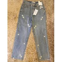 ราคา กางเกงยีนส์สีฟอก ทรงบอย แบรนด์ Zara ของใหม่ป้ายห้อย (19586279782)