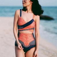 ราคา ชุดว่ายน้ำเอวสูง ชุดว่ายน้ำวันพีซสีสวย ชุดว่ายน้ำสายเดี่ยวแฟชั่นสำหรับผู้หญิงในราคาขายส่งสินค้าพร้อมส่งมือหนึ่ง (15339100560)