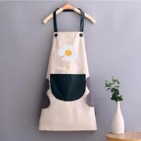 ราคา ผ้ากันเปื้อนครัว PVC Apron ผ้ากันเปื้อนกันน้ำมัน สไตล์เกาหลี ผ้ากันเปื้อนแฟชั่น ทำความสะอาด กระเป๋า ผ้าหนา ผ้ากันเปื้อนสำหรับทำอาหาร (11786975363)