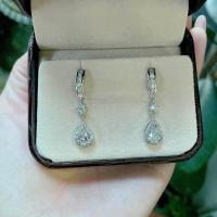 ราคา Titapa jewelry ต่างหูเพชรห้อยตุ้งติ้งเพชรหยดน้ำ80ตังล้อมเพชร เพชรสวยมากแบบแป้นมาใหม่เพชรน้ำขาวใสวิ้งๆน้ำ100คัดทุกเม็ดน้ำลึกเหลี่ยมH Aสวยเล่นไฟระยิบระยับงานปราณีตละเอียดตัวเรือนมีน้ำหนักแข็งแรงใส่ได้ทุ