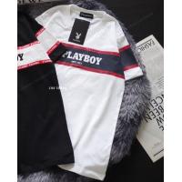 ราคา พร้อมส่ง เสื้อยืดเพย์บอย playboy งานสกรีน ผ้าคอตตอล (18088927149)