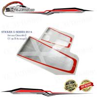 ราคา Sticker x series มี ตัว x สีเทา gray รุ่น 2014 ไฟเดย์ไลท์ day time สติ๊กเกอร์ เอ็กซ์ซี่รี่ย์ 2014 isuzu d max 2014 มีเก็บเงินปลายทาง (539572392)