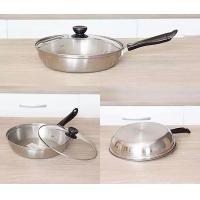 ราคา กระทะท้องแบน ขนาด26 ซม พร้อมฝาแก้ว ราคาสุดคุ้ม (16846538240)