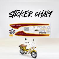 ราคา สติ๊กเกอร์ ชาลี sticker honda chaly auto 1981 (20405646539)