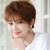 ราคา TSE วิกผมสั้นสำหรับผู้หญิงวิกแฟชั่นยาวปานกลางสั้น Curly Bob 3136 (15191275040)