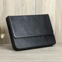 ราคา ของแท้หนัง12ช่องใส่ Fountain ปากกากล่องสำนักงานโรงเรียนเครื่องเขียนปากกาที่วางกระเป๋าแบบถอดได้ปากกาถาด (21171094404)