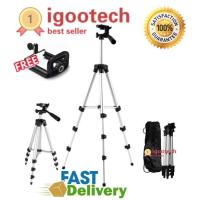 ราคา igootech Tripod 3110 ขาตั้งกล้องและมือถือ แบบ 3 ขา ครบชุดพร้อมถุงเก็บ (370098179)