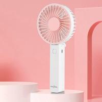 ราคา GOOJODOQ พัดลมมือถือพัดลมพกพา ชาร์จแบตได้ ขนาดเล็กน่ารัก พัดลมพับแบบพกพา พัดลมขนาดเล็ก (18971990103)