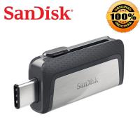 ราคา Sandisk SDDDC2 Extreme Type C 256GB 128GB 64GB Dual OTG USB Flash Drive 32GB Pen Drive USB Stick Micro USB Flash Type C (19810429969)