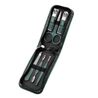 ราคา Nail Scissors Set 6pcs Professional Pedicure Set Personal Care Set Grooming Kit Steel Nail Clippers Scissors Pedicure Tools Kit With Bag for Women and Men present (20115110125)