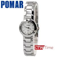 ราคา Pomar นาฬิกาข้อมือผู้หญิง สายทังสเตน รุ่น PM76004SS02 สีเงิน หน้าปัดขาว (8010720140)