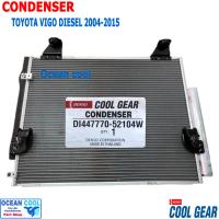 ราคา แผงแอร์ วีโก้ ดีเซล ปี 2004 2015 CD0038 COOL GEAR รหัส DI447770 52104W CONDENSER TOYOTA VIGO DIESEL คอนเดนเซอร์ แผงคอยล์ร้อน โตโยต้า วีโก พ ศ 2547 ถึง 2558 อะไหล่ แอร์ รถยนต์ (19274789856)