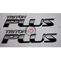 ราคา สติ๊กเกอร์ ข้างกระบะ มิตซูบิชิ ไทรทัน ปี 09 13 TRITON PLUS 1คู่ MITSUBISHI TRITON 2009 2013 โกดังอะไหล่ยนต์ อะไหล่ยนต์ รถยนต์ (13698862356)