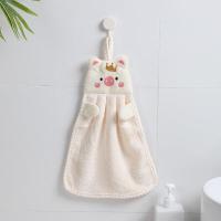 ราคา ผ้าเช็ดหน้านิ่มลายการ์ตูนหมูอุปกรณ์เครื่องครัวติดผนังใช้ในครัวเรือน (12528013756)