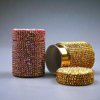 ราคา กระปุก กะเป๋าหูฟัง กระเป๋ามาการอง ใส่เหรียญ กล่องเก็บของ กระปุกออมสิน ขวดใส่ของ เล็กๆ ติดคริสตัล สินค้าทำมือ Handmade (19707158678)