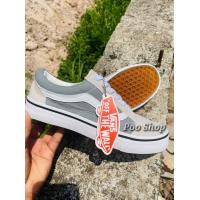 ราคา Vans แวนส์ รองเท้าผ้าใบ ใส่ได้ทั้งหญิงและชาย สีเทา มีไซส์36 45 พร้อมส่ง (18880277096)