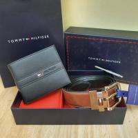 ราคา Set Wallet Belt TOMMY กระเป๋าสตางค์ เข็มขัดหนัง แบรนด์แท้ หัวเข็มขัดสามารถแม็ทซ์ได้กับหลายชุด (1482376560)