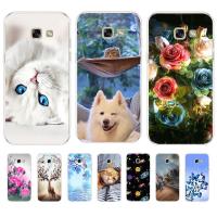 ราคา ซองโทรศัพท์วาดรูปน่ารักสำหรับSamsung Galaxy A7 2017 Duos A720F A720F DS A720 5 7นิ้วซิลิคอนนุ่มTPUเคสหลังปก (4970532491)