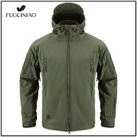 ราคา Fuguiniao เสื้อแจ็คเก็ตทหารกันน้ำเสื้อโค้ทยุทธวิธีใช้กลางแจ้งสำหรับฤดูหนาวเสื้อแจ็คเก็ตทหารบุผ้า (10729419437)