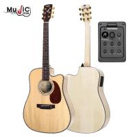 ราคา SAGA กีต้าร์โปร่ง รุ่น DM100 DM100CE กีต้าร์โปร่งไม้ข้างหลังเมเปิ้ล รุ่นยอดนิยมและหายาก ขนาด 41 นิ้ว มาพร้อมของแถมสุดพิเศษ (13103773563)